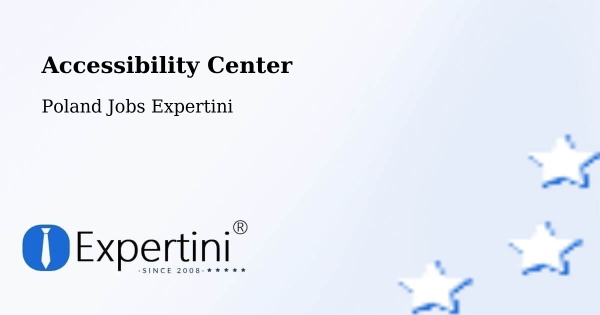 Accessibility Statement – Poraż - Poland Jobs Expertini